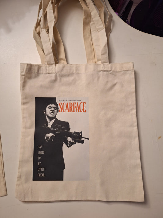 Scarface Canvas Tote
